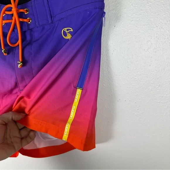 TUCANN Faded Crimson v2 - 3 Men's Short Inseam Swim Board Shorts